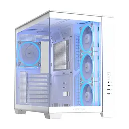 Корпус для ПК ASUS A32 Plus Tempered Glass White (90DC00S3-B19000)