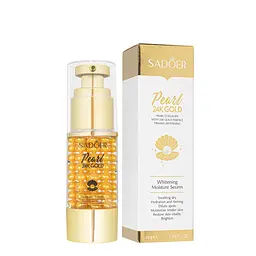 Сироватка для обличчя зволожуюча відбілююча Sadoer Pearl 24Gold 35 г SD58048
