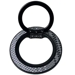 Магнітне кільце-тримач Magnetic Ring Holder Black-Gray Epik teh0029691 - мініатюра 3