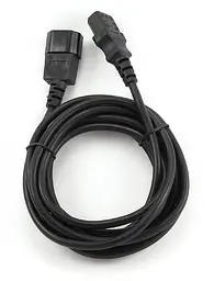 Кабель живлення Cablexpert PC-189-VDE-5M (С13-С14), VDE, черний, 5м (PC-189-VDE-5M) - мініатюра 2