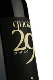 Вино Menhir Salento Quota 29 Primitivo червоне сухе 0.75 л - мініатюра 3