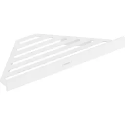 Поличка кутова Hansgrohe AddStoris 14.8 х14.8 x 30.5 см Matt White 41741700, Білий матовий