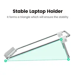 Підставка для ноутбука Ugreen LP230 Desktop Laptop Stand (Сріблястий)(UGR-80348) - мініатюра 3