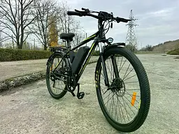 Електровелосипед Corso Fisher 29 дюймів (600W 48V 20Ah) Shimano 7 швидкостей Чорний - мініатюра 2
