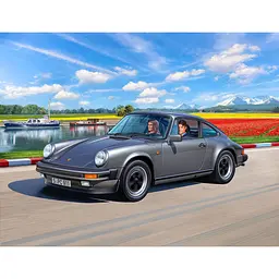 Збірна модель Revell Автомобіль Porsche 911 Carrera 3.2 Coupe рівень 3, масштаб 1:24, 109 деталей (RVL-67688) - мініатюра 11