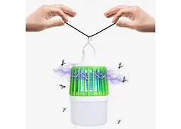 Лампа пастка для комарів знищувач комах Mosquito Killer, A-plus Сірий 84897 - мініатюра 7