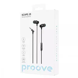 Навушники Proove Scape J3 (3.5mm) black (WESJ30000801) - мініатюра 2