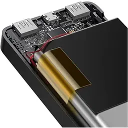 Зовнішній акумулятор Baseus Bipow Digital Display Overseas 30000 mAh 15W (PPBD050201) чорний - мініатюра 5