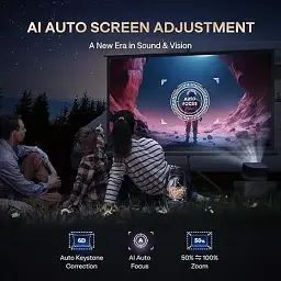 Інтелектуальний проектор 3 в 1 Aurzen Dolby Audio BOOM 3-F503 з Wi-Fi - мініатюра 5
