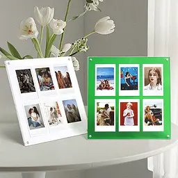 Фоторамка Fujifilm Instax Mini на 6 фото акрилова біла - мініатюра 4
