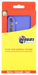 Чохол до мобільного телефона Dengos Carbon Cover + Glass Samsung Galaxy A37 Purple (DG-KM-201) - мініатюра 4