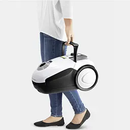 Пилосос мішковий Karcher VC 2.8 700 Вт 2 л НЕРА білий - мініатюра 6