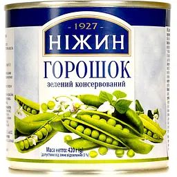 Горошок Ніжин зелений 420 г (567114)