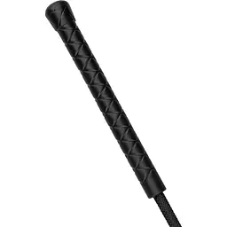 Ляскалка Bedroom Fantasies Crop Whip Spanking Toy - Black - мініатюра 4
