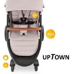 Коляска прогулянкова Hauck Uptown Melange Beige - мініатюра 7
