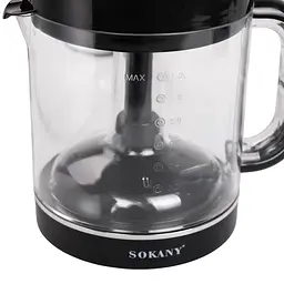 Соковижималка для цитрусових електрична Sokany SK-CZ-626 на 1,2 л  - мініатюра 7