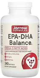 Риб'ячий жир баланс Jarrow Formulas EPA-DHA Balance 240 капс