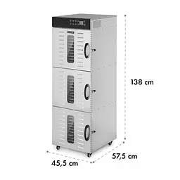 Дегідратор сушарка для овочів фруктів Klarstein Master Jerky 550 (10034546) - мініатюра 8