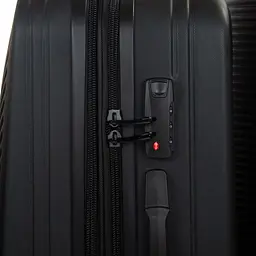 Валіза маленька Fashion з розширенням маленька 20 дюймів S 35x50x24 см ABS-пластик Чорний - мініатюра 2