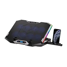 Охолоджувальна підставка для ноутбука GamePro Black (CP870) - мініатюра 2