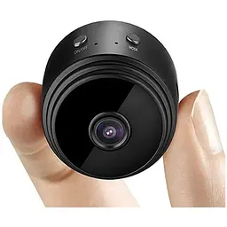 Камера відеоспостереження Pix-Link бездротова A9 720P/1MP шпигунська IP міні Wi-Fi камера Black (18655) - мініатюра 7