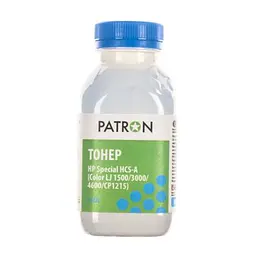 Тонер HP CLJ 1500/3000/4600/CP1215) CYAN 50г Patron (HCS-A-C-050)