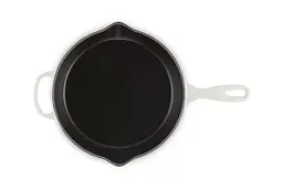 Сковорода Le Creuset Deep Skillet глибока 26 см безе 20187267160422 - мініатюра 4
