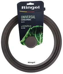 Кришка RINGEL Universal багаторозмірна силіконові ободки 24/26/28см - мініатюра 3