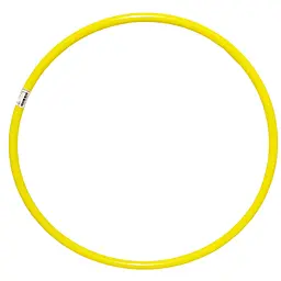 Обруч гімнастичний Хулахуп Максі 19250(Yellow) 95 см