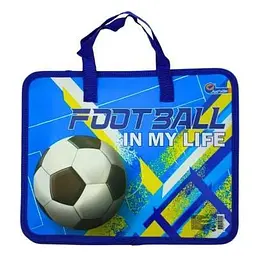 Папка-портфель А4, на блискавці "Football" 2023_34 754541