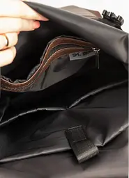 Жіночий рюкзак Sambag RollTop Milton шоколадний 41 х 30 х 16 см (24211020) - мініатюра 12