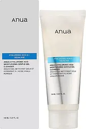Зволожувальний гель для вмивання 150 мл Anua 8 Hyaluronic Acid Hydrating Gentle Foaming Cleanser - мініатюра 2