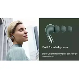 Бездротові навушники OnePlus Buds Pro 2 зелені E507A - мініатюра 6