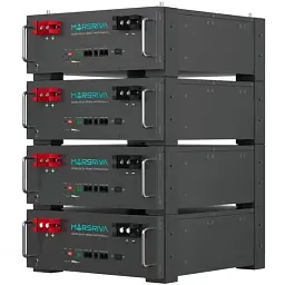 Акумуляторна батарея Marsriva LiFePO4, 51.2V/100Ah, 5.22KWH RT, монтаж в стійку (MR-LFP5.12-LRT) - мініатюра 2