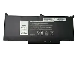 Акумулятор для ноутбука Dell F3YGT-2S2P Latitude 12 7000 7.6V Black 6800 mAh - мініатюра 2