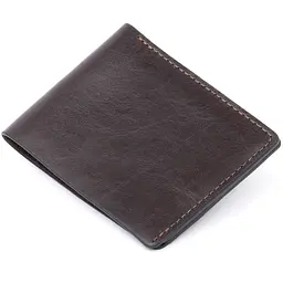 Шкіряне портмоне GRANDE PELLE 9х10х1 см acs0014771 - мініатюра 2