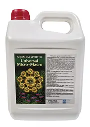 Добриво для акваріумних рослин TM Aquahim Spiritol Universal Micro+Macro, 3л