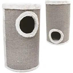 Дряпка для котів Croci Cat Tower 2 35х35х60 см - мініатюра 2