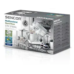 Кухонна машина Sencor 1200 Вт біла (STM3789SL) - мініатюра 15