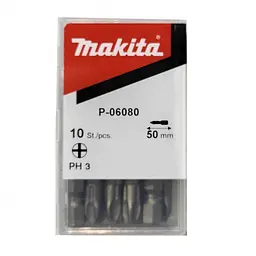 Біта PH3 50 мм Makita P-06080 (10 шт)
