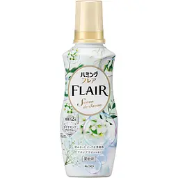 Японський кондиціонер для білизни Kao Humming Flair Savon de Savon квітковий аромат мила 520 мл