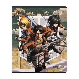 Зошит Kite Attack on Titan, 24 аркуші, клітинка (AT24-238), в асортименті - мініатюра 4