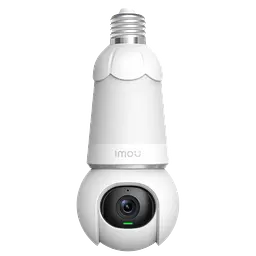 Відеокамера Imou 5 Мп поворотна Wi-Fi з microSD карткою та зі звуком Bulb Cam IPC-S6DP-5M0WEB-E27 (2.8мм)