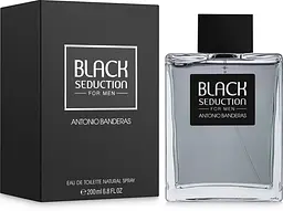 Оригінал Antonio Banderas Black Seduction 200 мл туалетна вода
