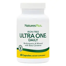 Вітаміни та мінерали NaturesPlus Ultra One Daily Caps Iron Free 60 капсул