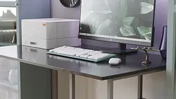 Комп'ютерний стіл Кевін 75x120x60 сірий ДСП Сосна Кембра 16мм FRD-101723 - мініатюра 3