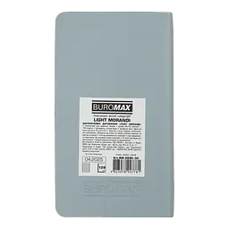 Щотижневик датований Buromax Light Morandi 2026 85 x 153 мм штучна шкіра світло-синій (BM.2898-30) - мініатюра 3