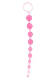 Анальний ланцюжок Thai Toy Beads 25 см (рожевий)