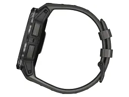 Смарт-годинник Garmin Instinct 3 50mm AMOLED Black with Charcoal Band (010-03020-00) - мініатюра 6
