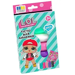 Набір для ліплення з тістом L.O.L. Surprise! Lovin LOL41245 у стиках 6 кольорів - мініатюра 2